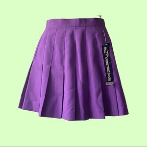 NWT Vintage tennis skirt pleated skirt